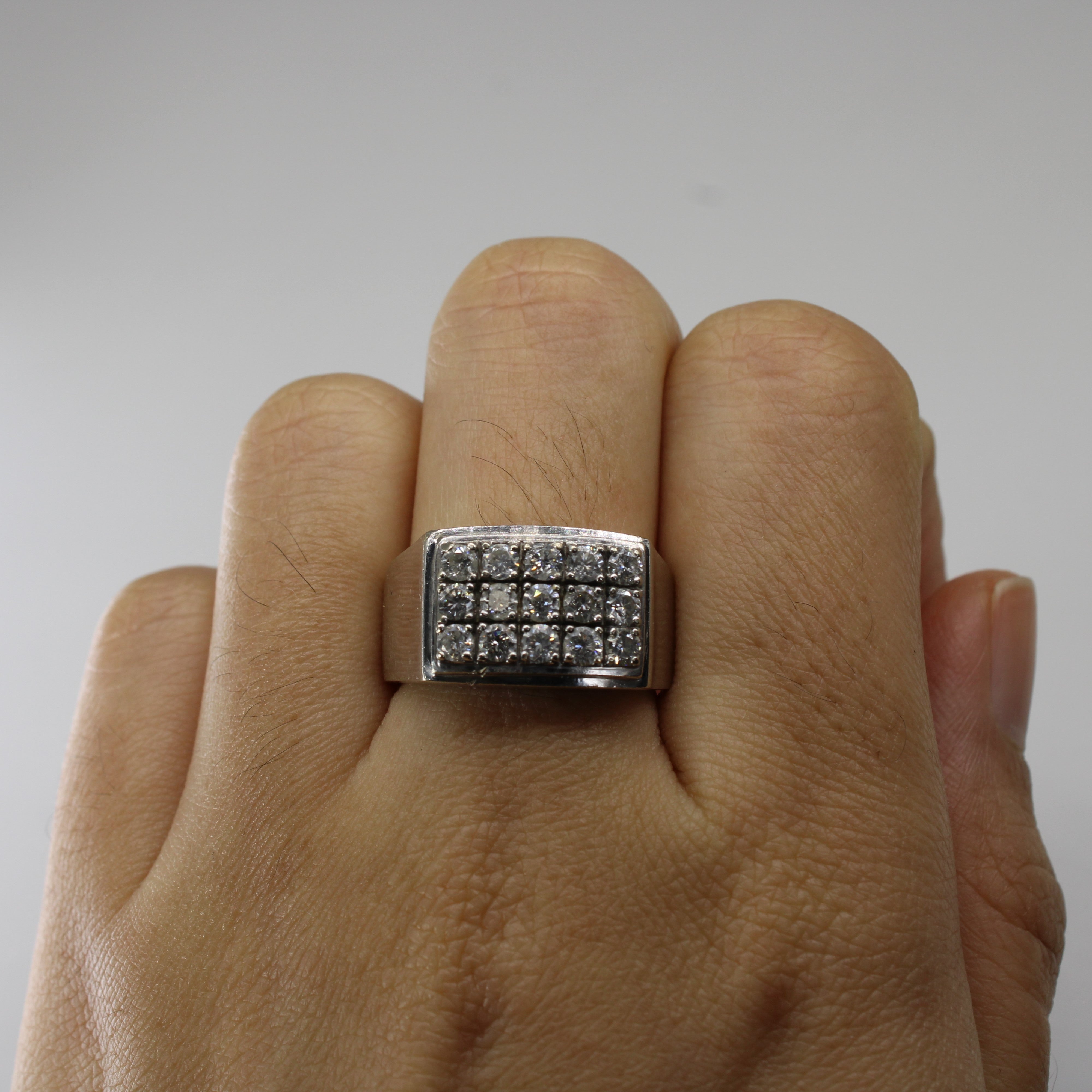 Cluster Set Diamond Ring | 1.05ctw | SZ 7 |
