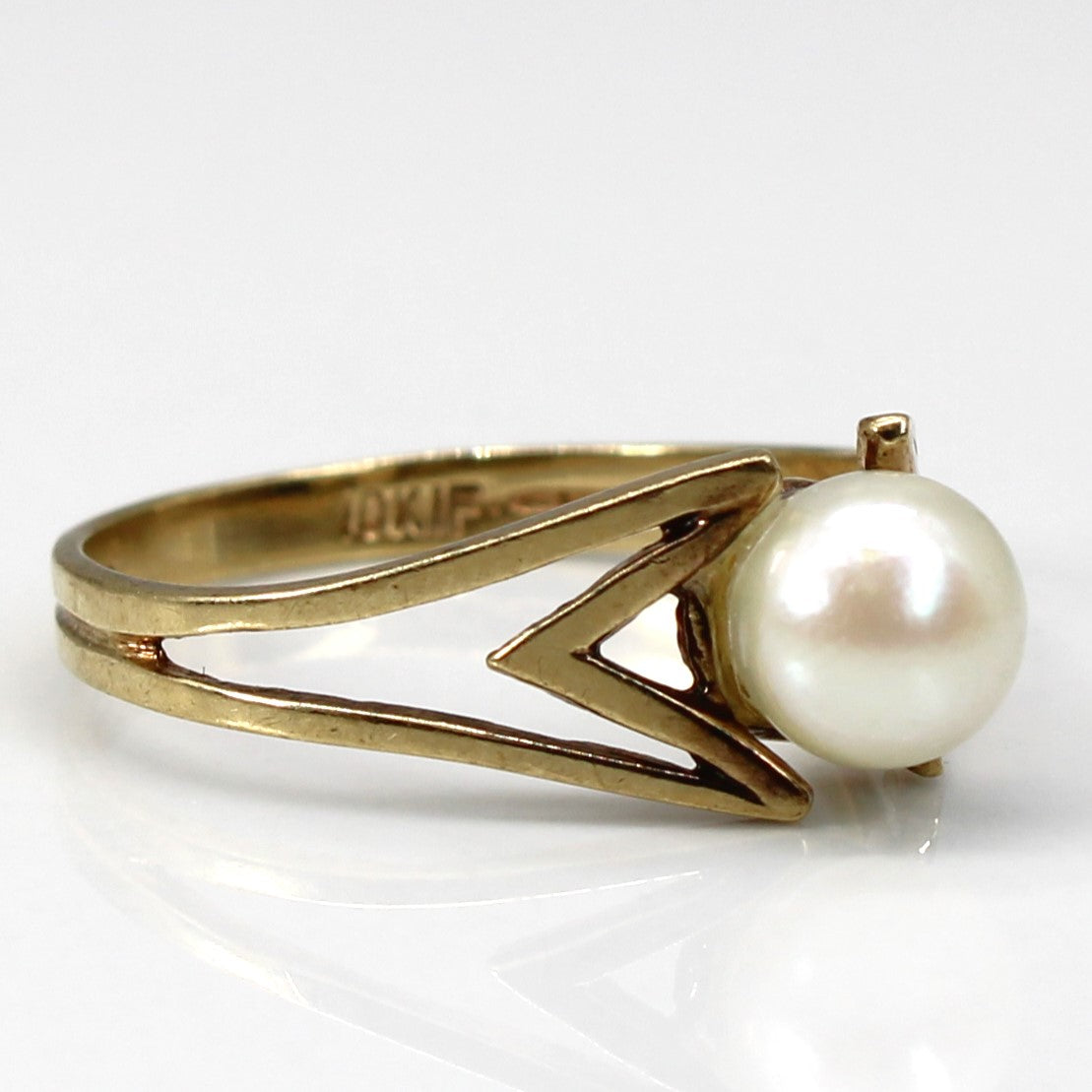Claw Set Pearl Ring | SZ 5 |