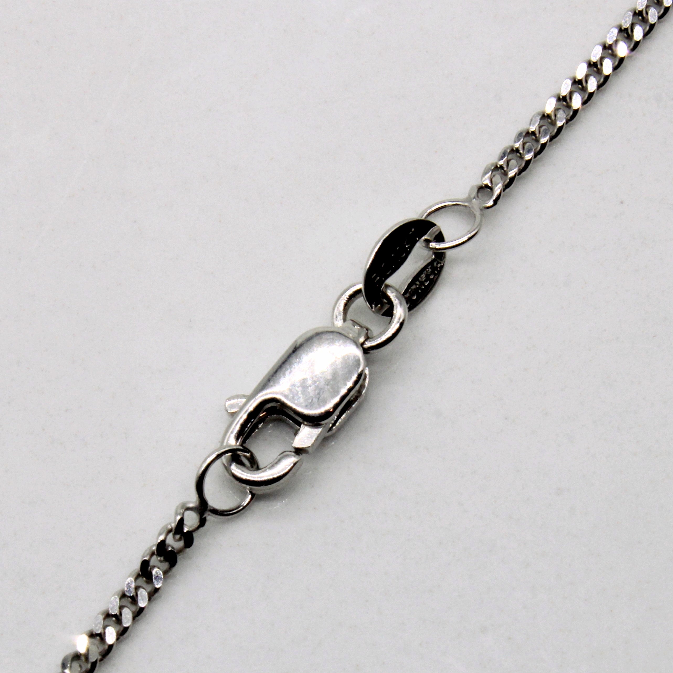 Pear Cut Diamond Pendant Necklace | 1.00ct | 18" |