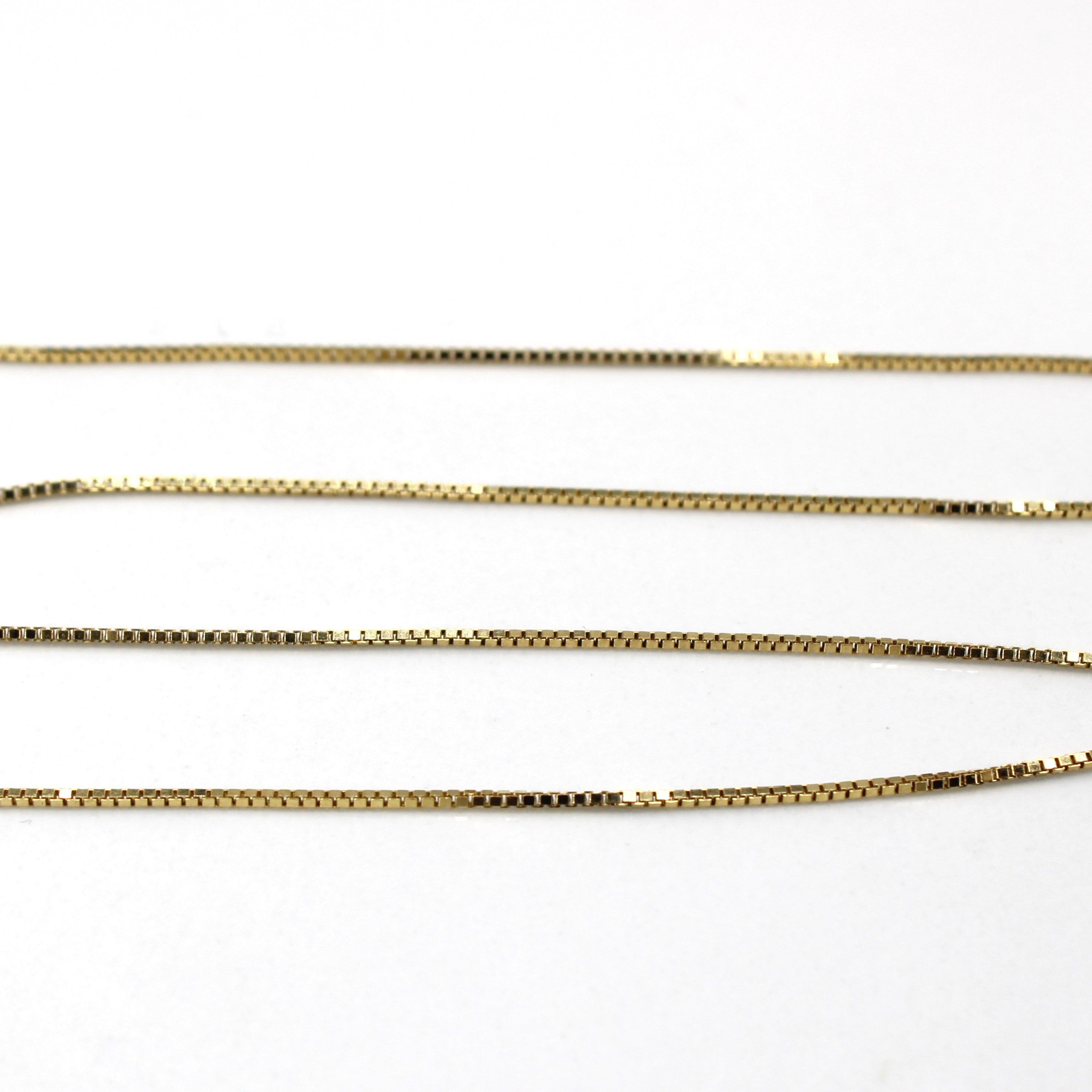 Drop Pearl Pendant Necklace | 16"|