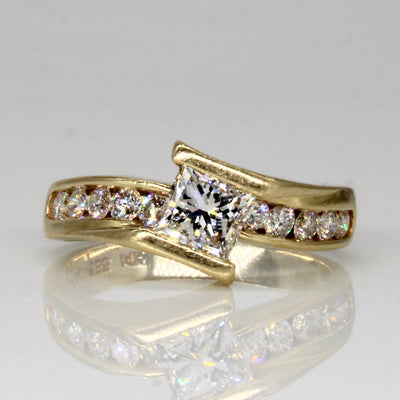 Princess Cut Diamond Engagement Ring | 1.00ctw | SZ 5 |
