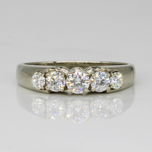 Five Stone Diamond Ring | 0.47ctw | SZ 6 |