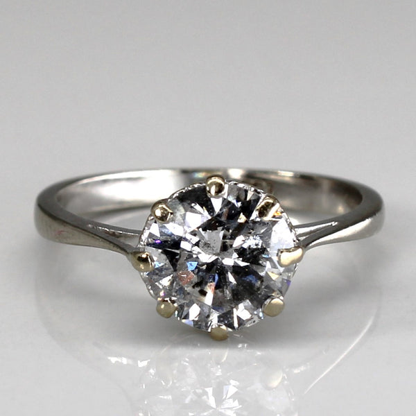 Solitaire Diamond Engagement Ring | 1.66ct | SZ 6.5 |