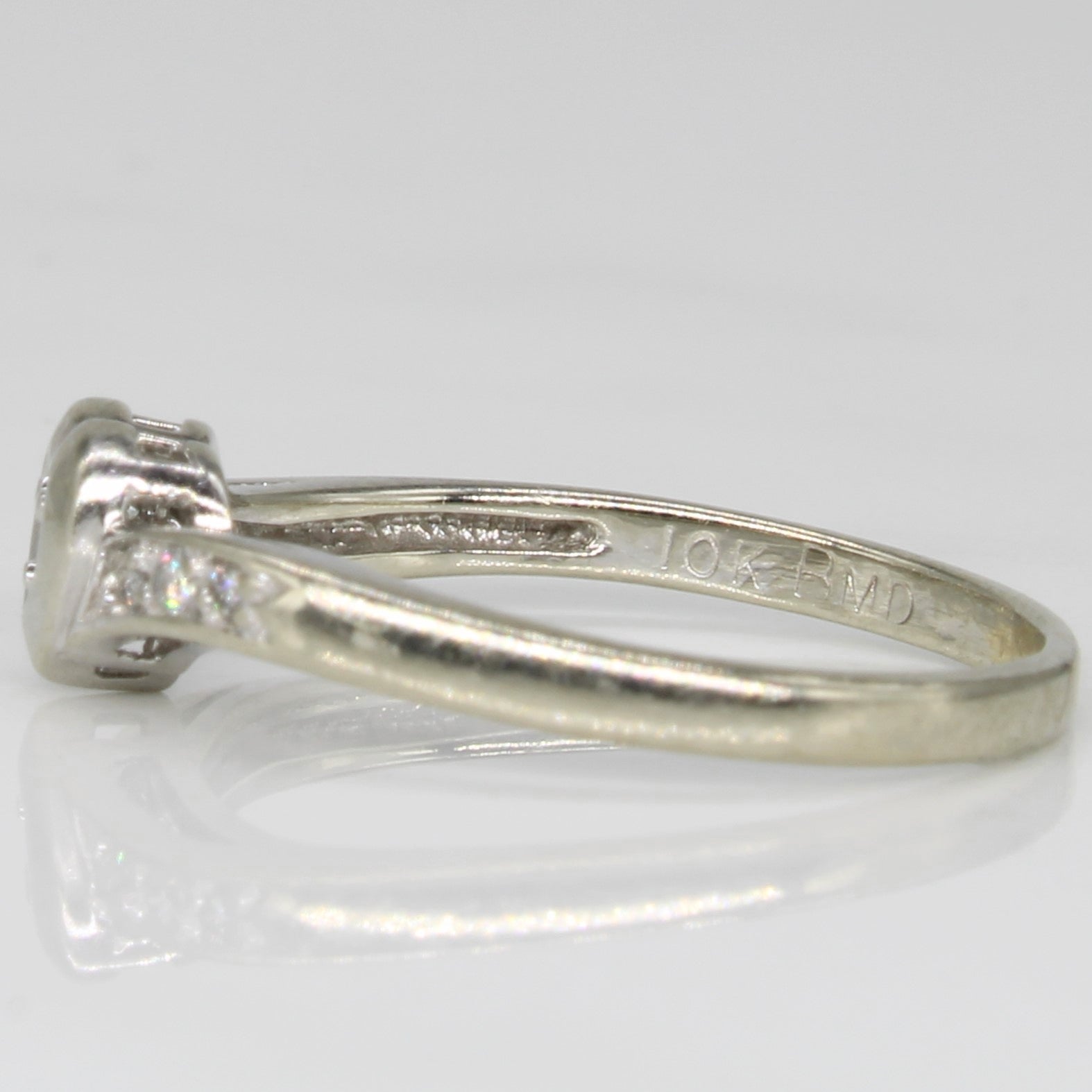 Diamond Heart Ring | 0.05ctw | SZ 5.25 |