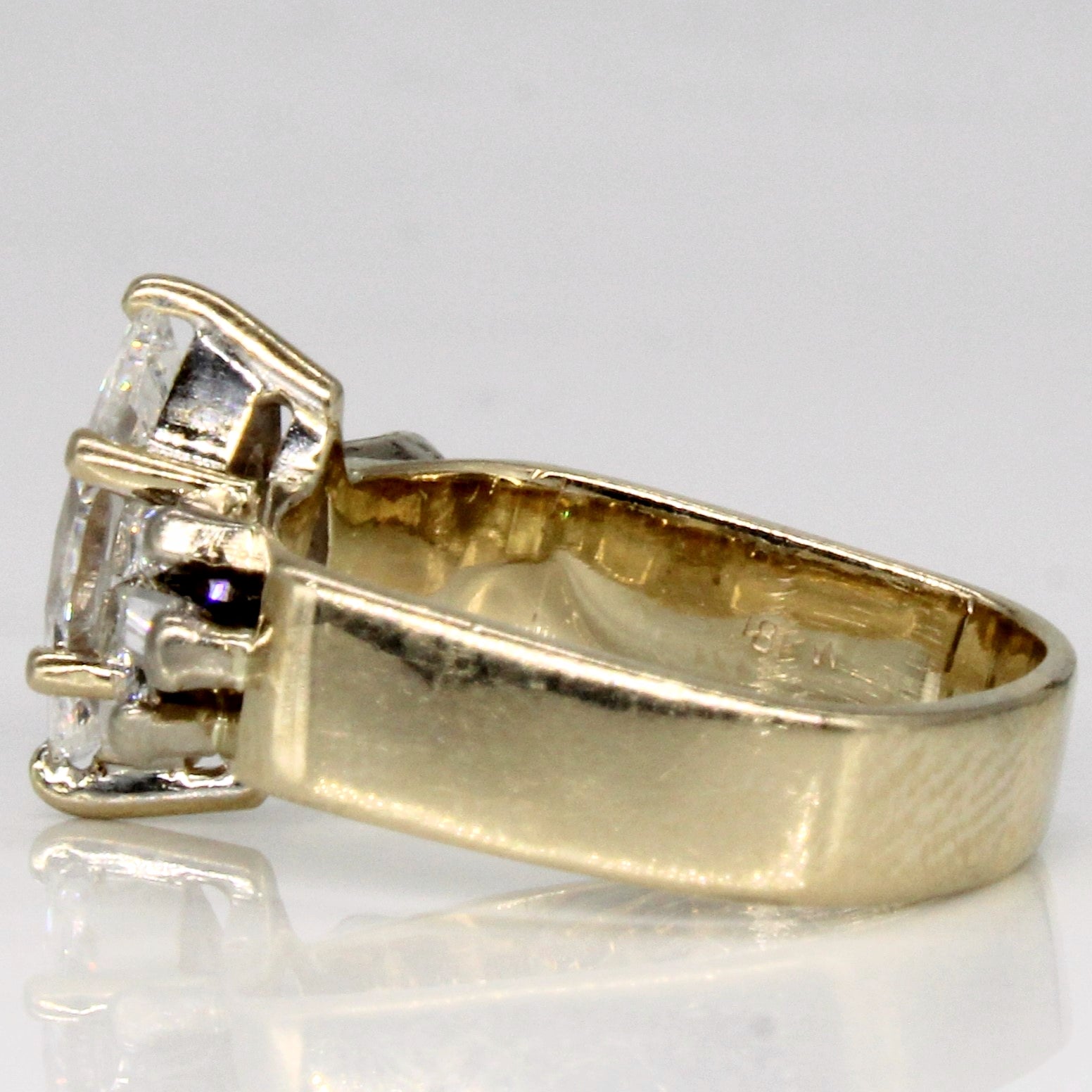 Marquise Cut Diamond Engagement Ring | 1.49ctw | SZ 5 |