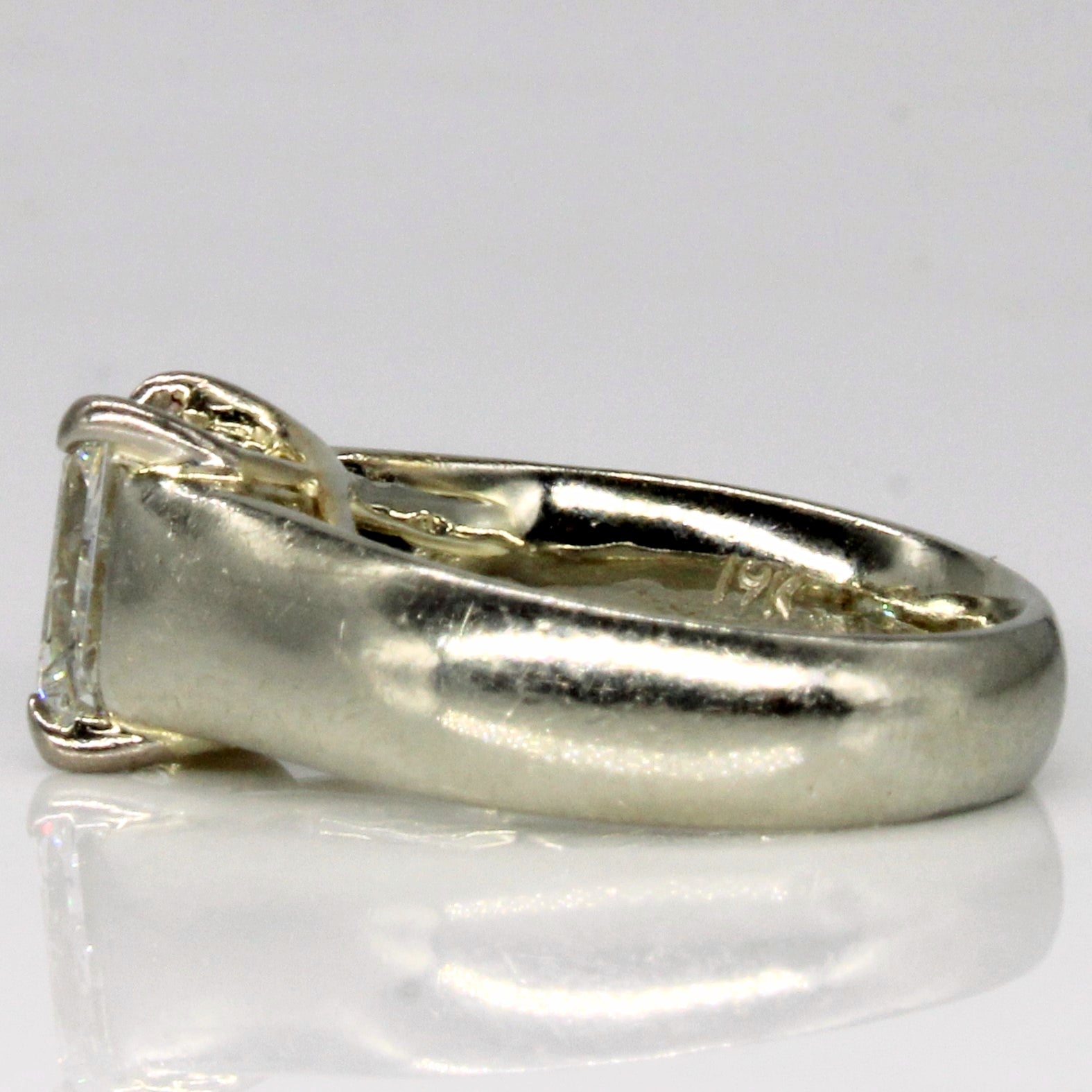 Princess Cut Diamond Wedding Ring Set | 1.60ct | SZ 3.75 |