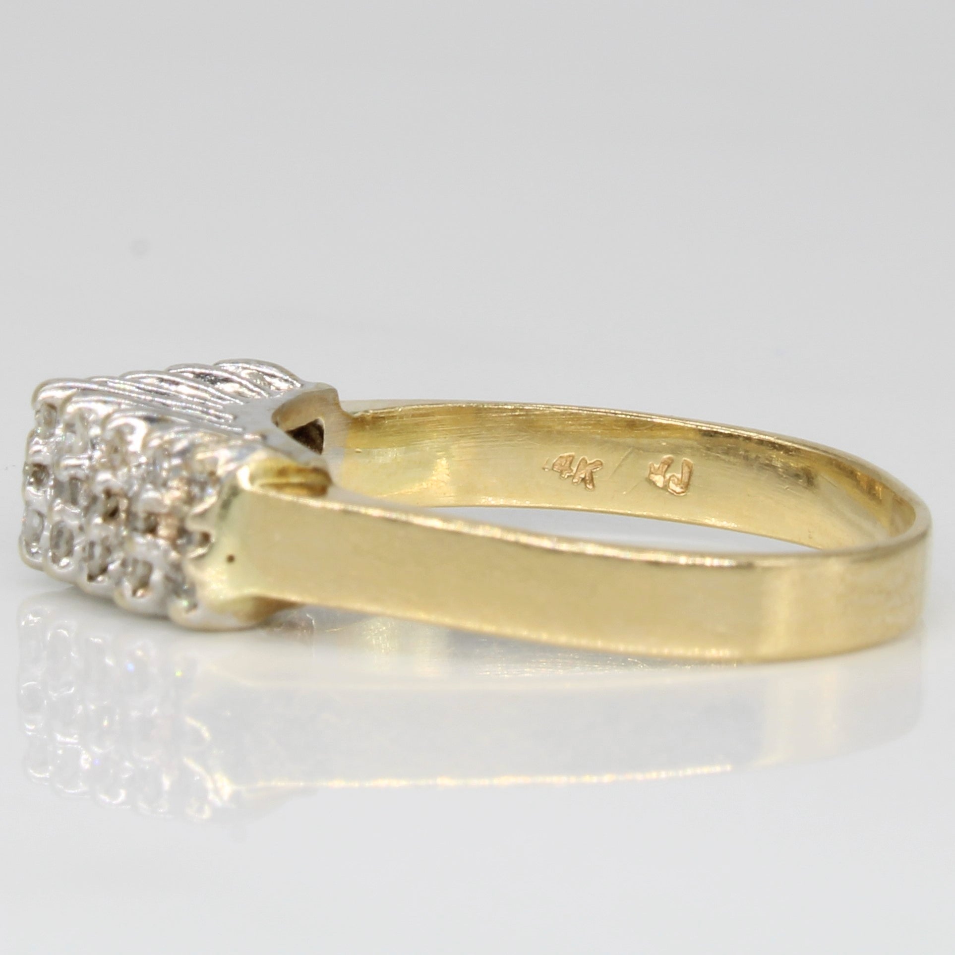 Cluster Set Diamond Ring | 0.14ctw | SZ 6.75 |