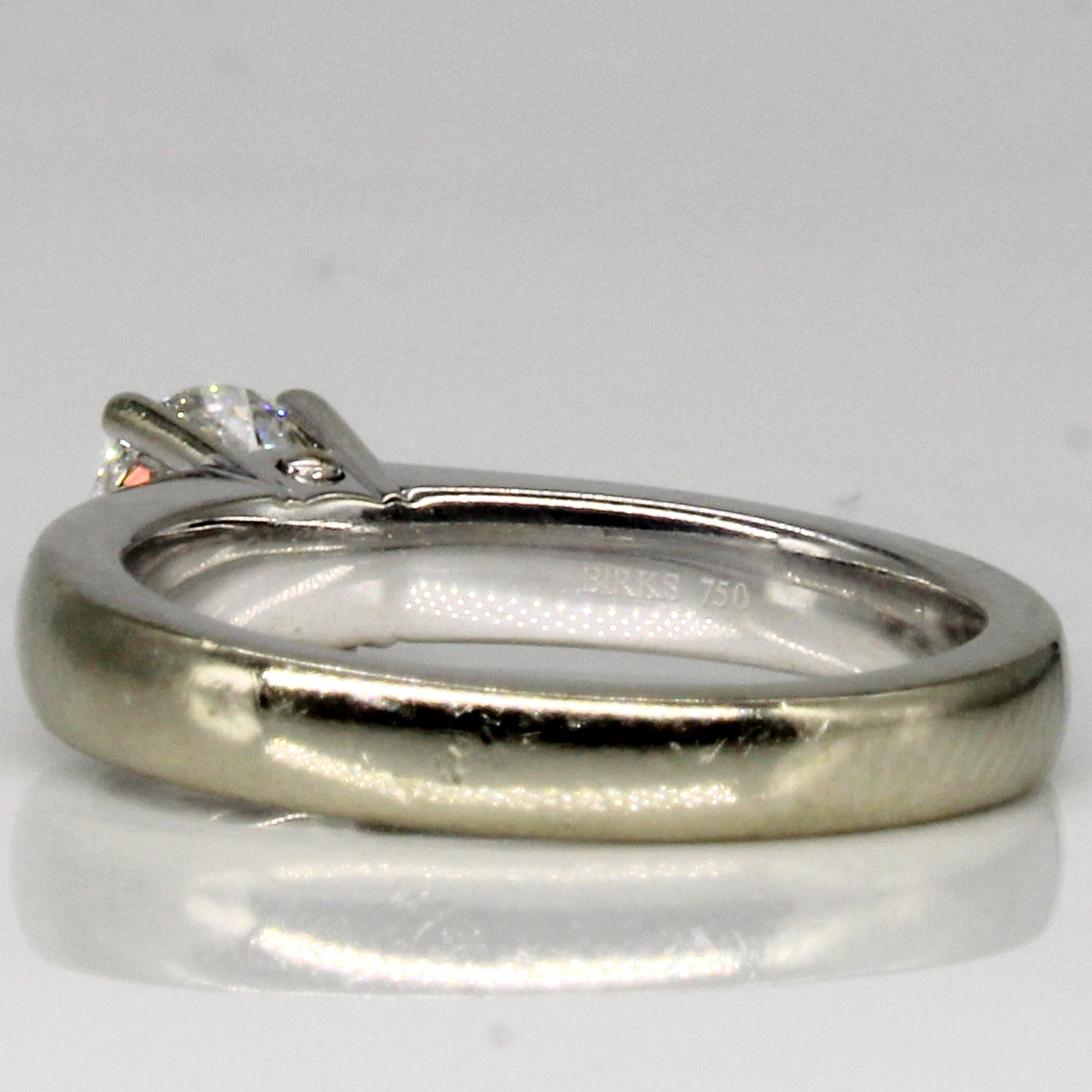 Birks' Canadian Diamond Solitaire Engagement Ring | 0.54ct | SZ 4.75 |