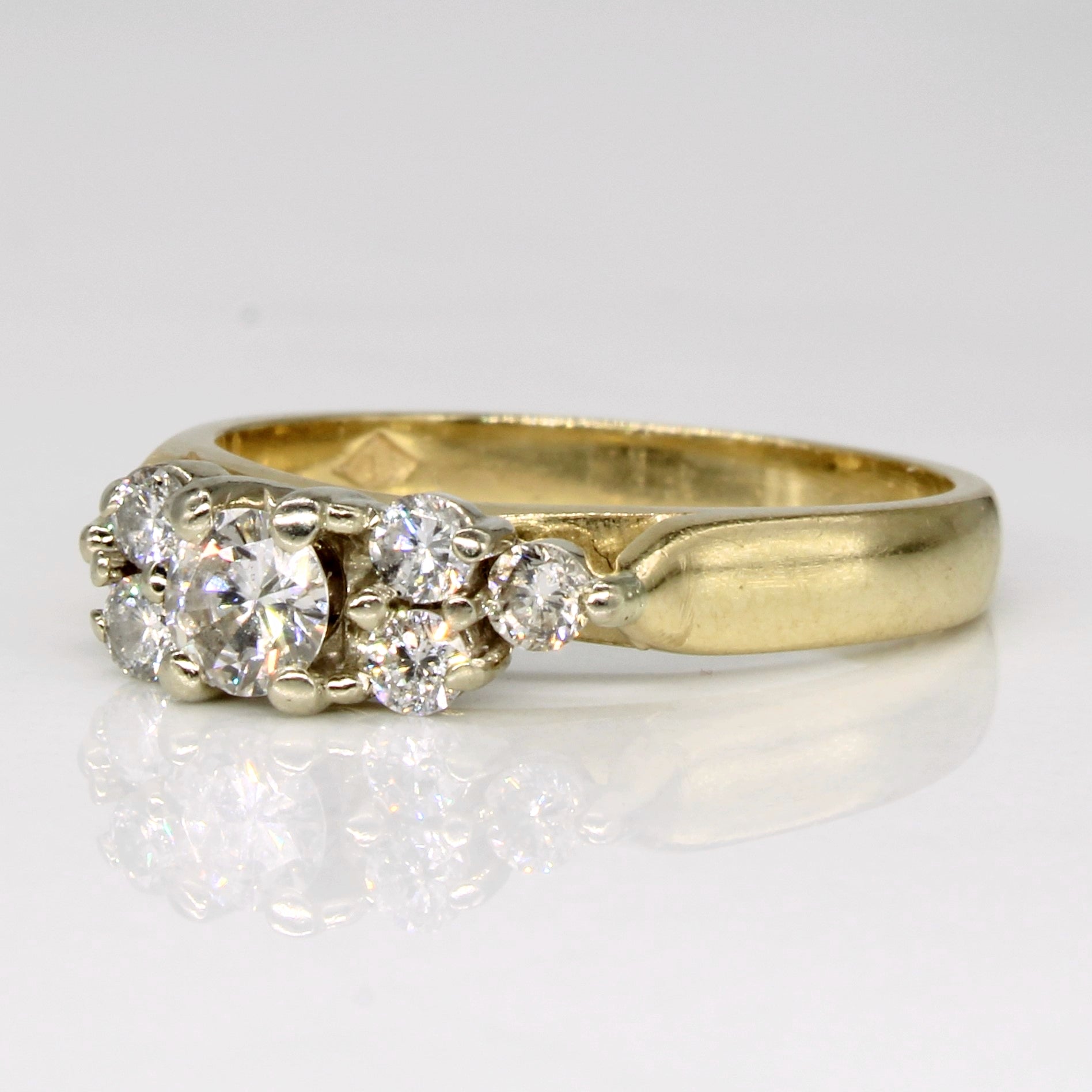 Diamond Accented Engagement Ring | 0.50ctw | SZ 6 |