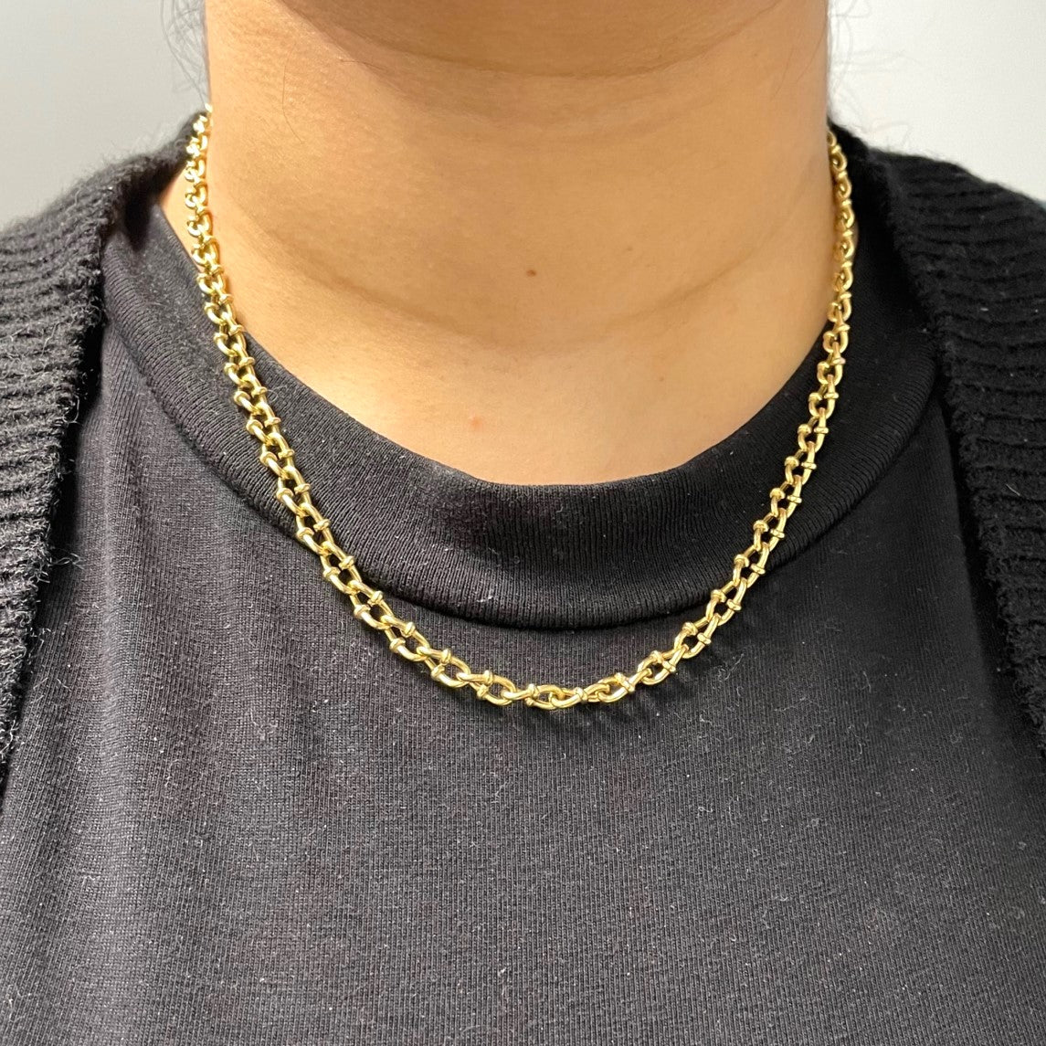 Cable Chain Yellow Gold | 18"|