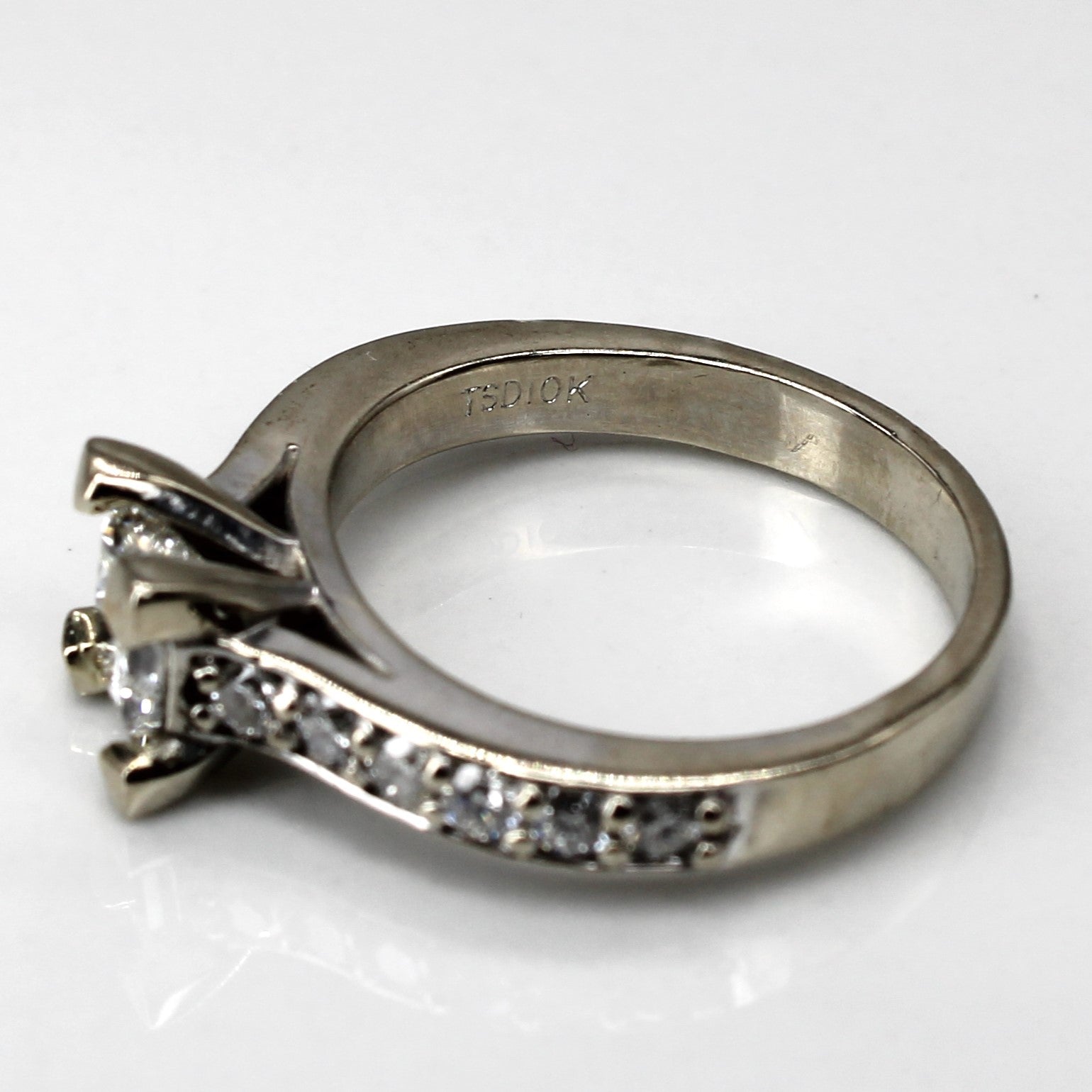 Princess Diamond Engagement Ring | 1.11ctw VS2 G | SZ 5.5 |