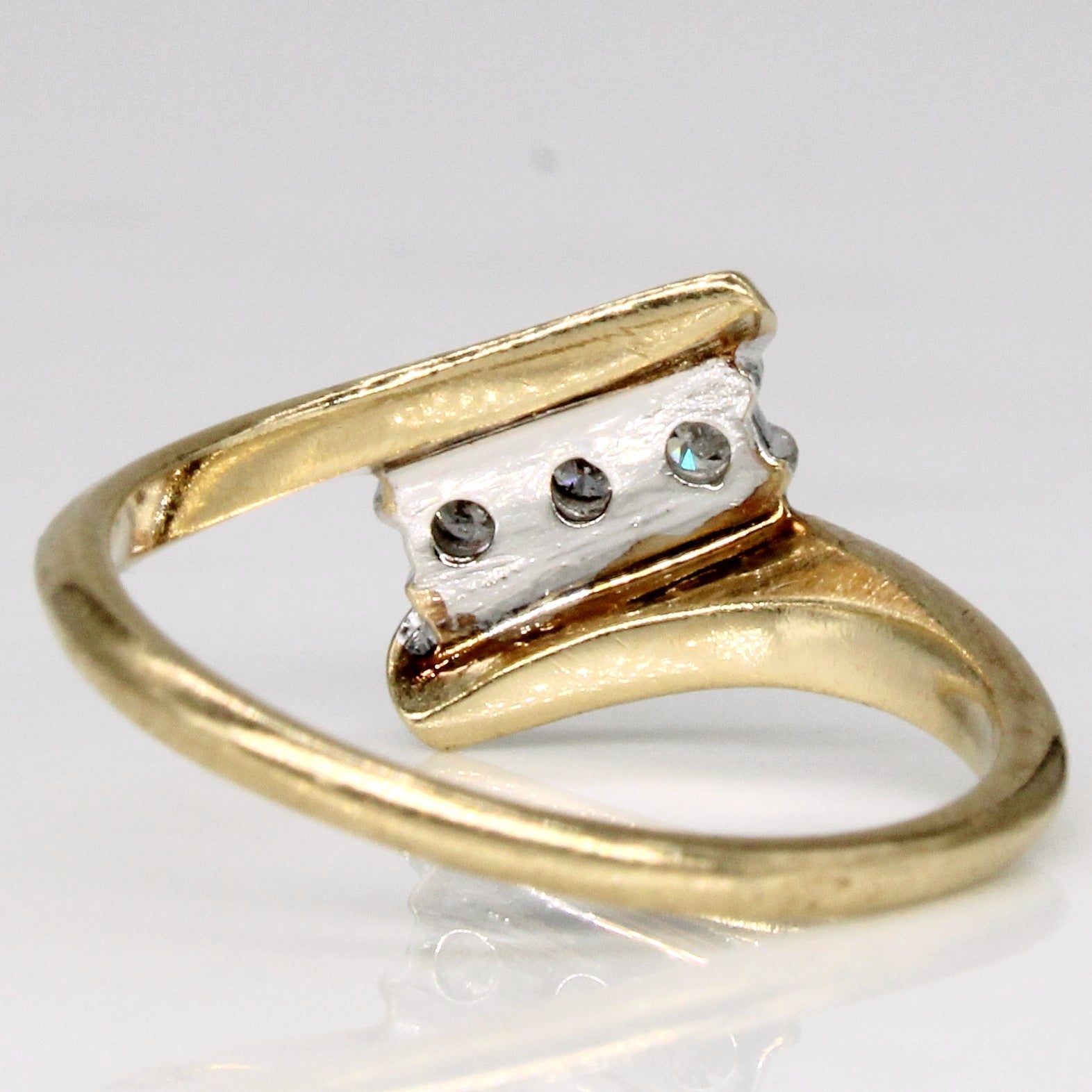 Diamond Waterfall Ring | 0.08ctw | SZ 5.25 |
