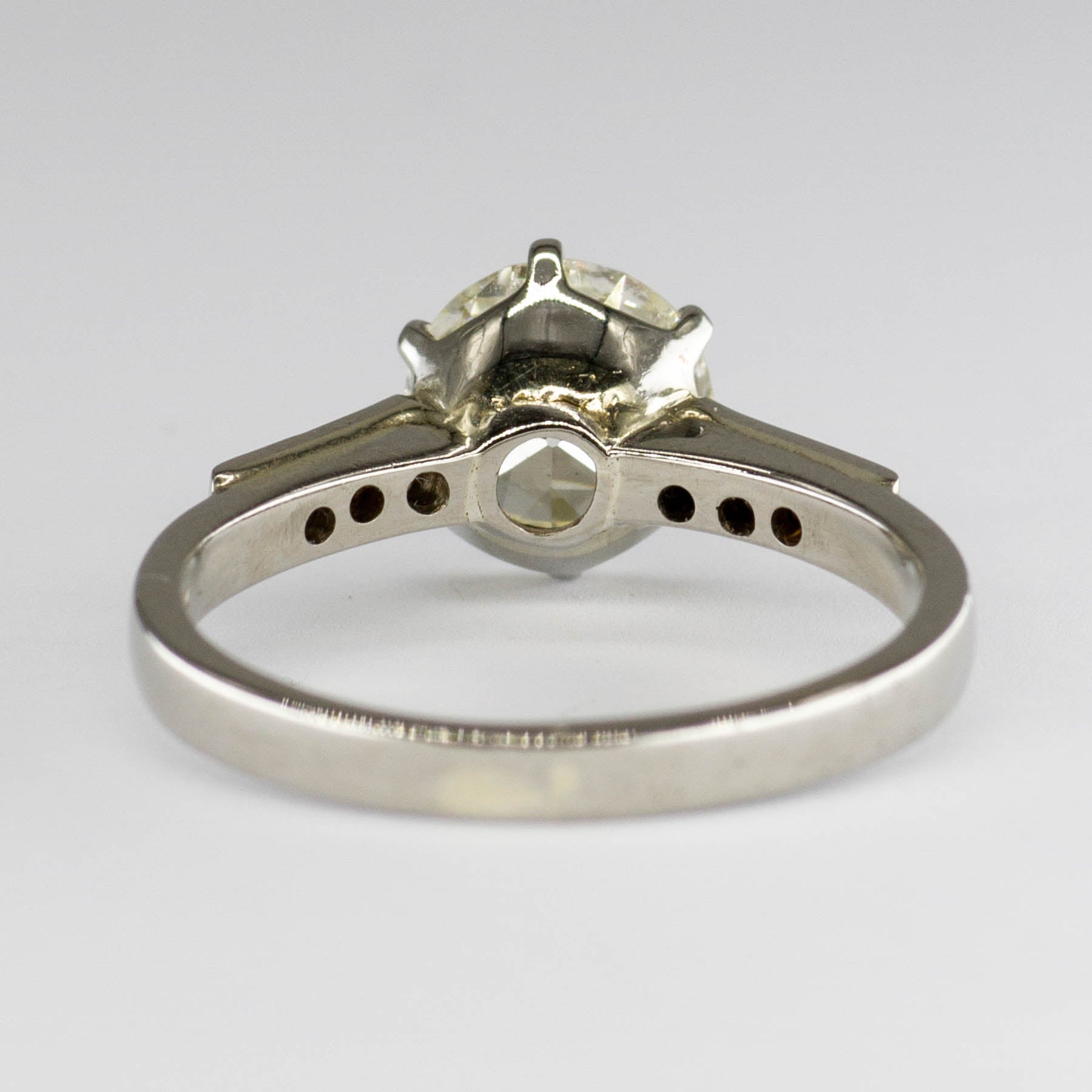 Antique Diamond Engagement Ring | 1.41ctw | SZ 6 |