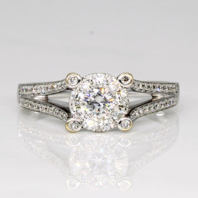 Diamond Engagement Ring | 0.62ctw | SZ 7.75 |