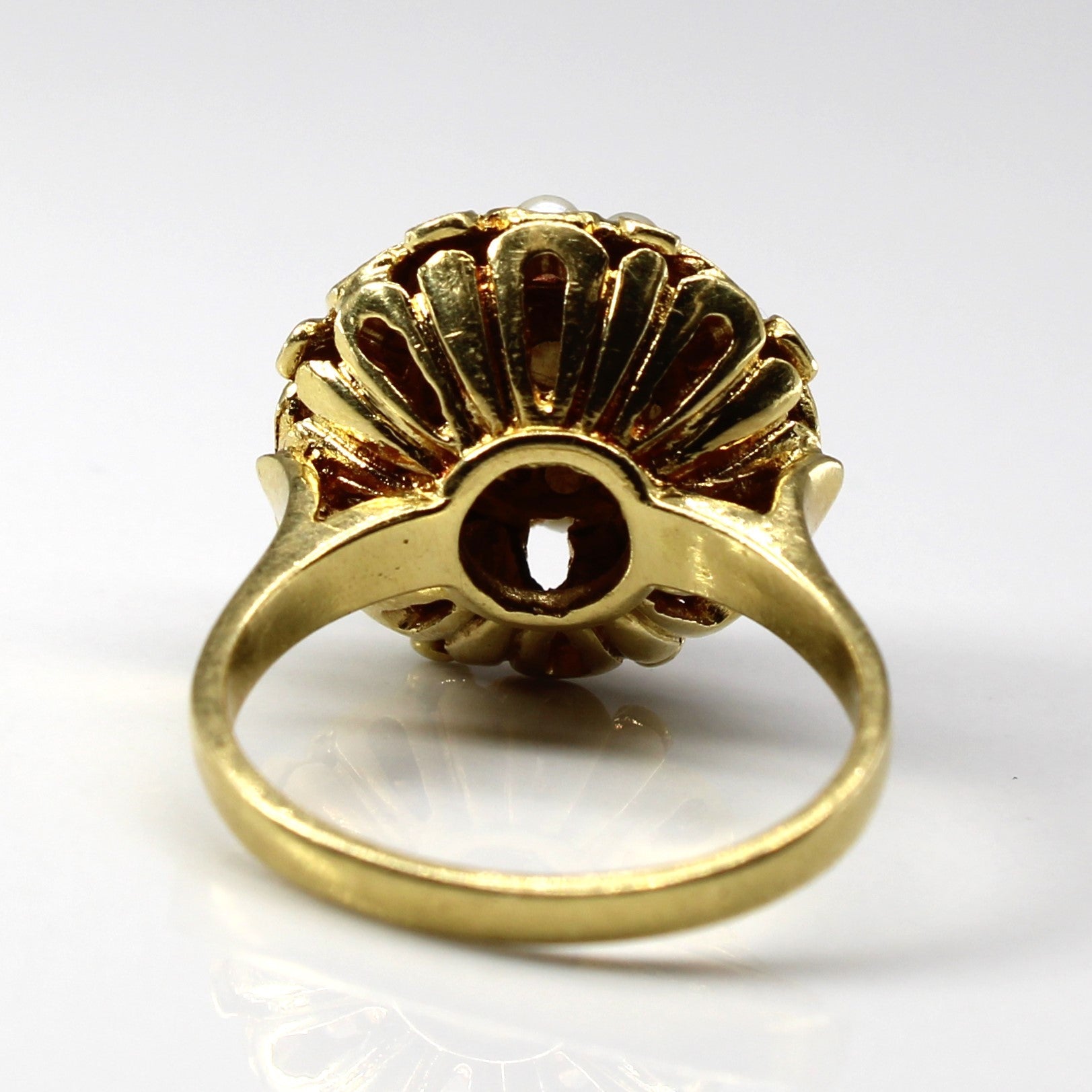 Cluster Set Pearl Ring | SZ 7.25 |