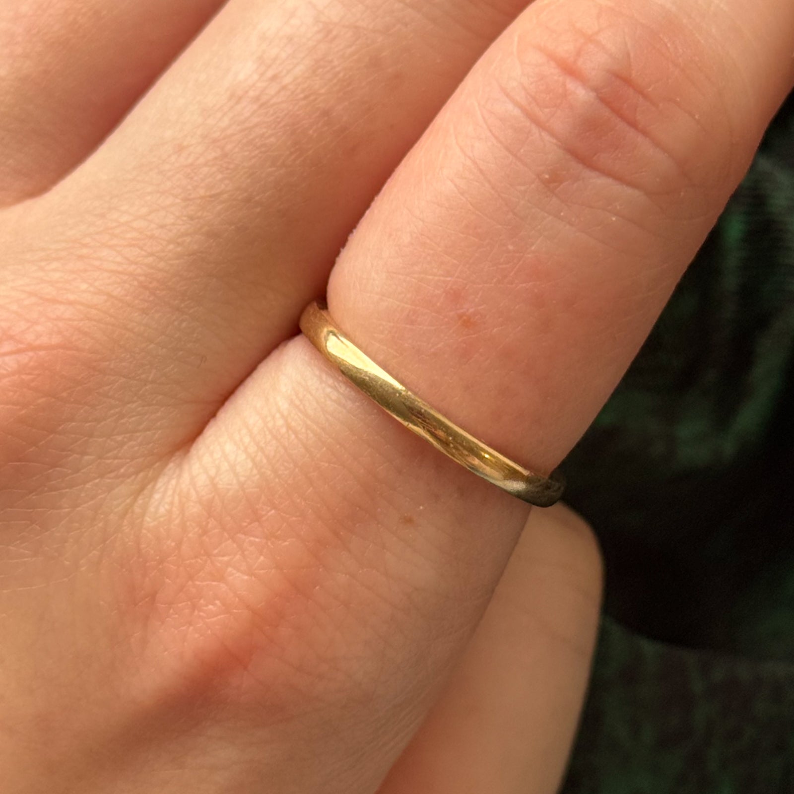 1915 Birmingham 18k Yellow Gold Band | SZ 8 |