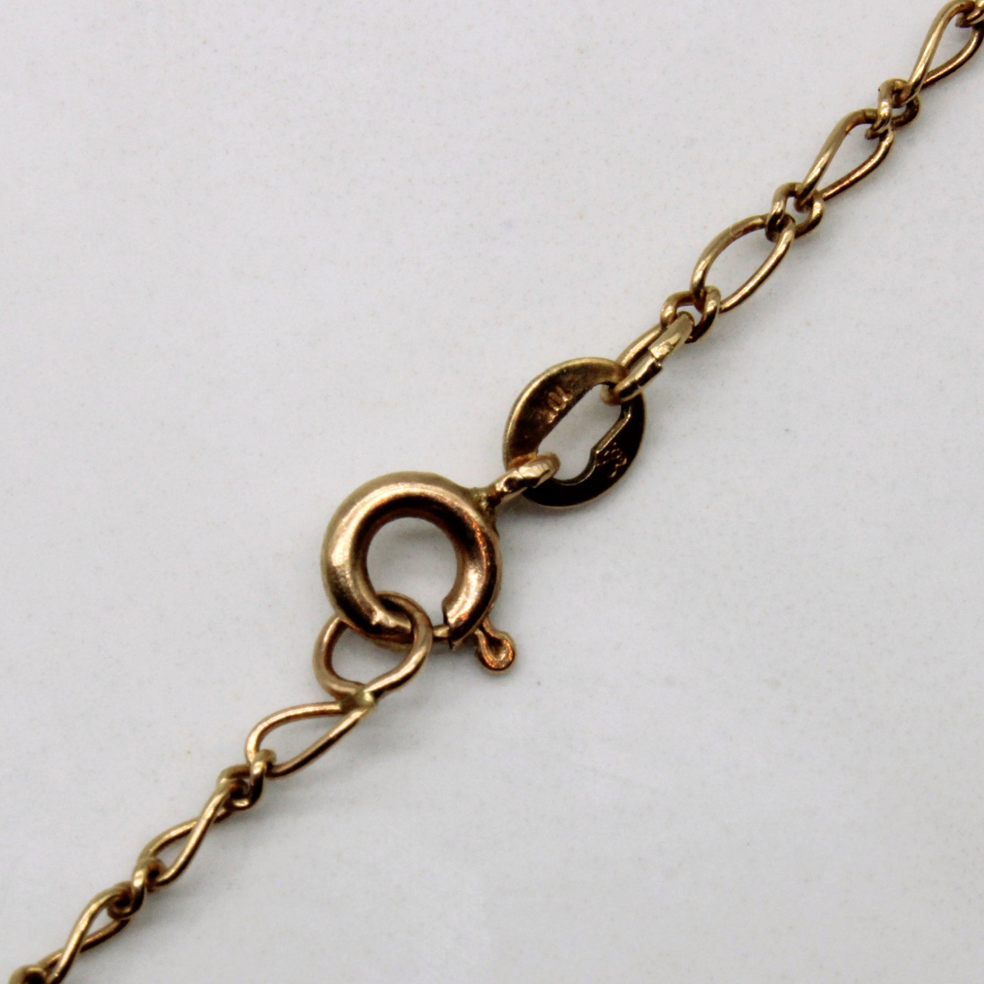 10k Yellow Gold Necklace | 20