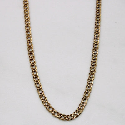14k Yellow Gold Chain | 17
