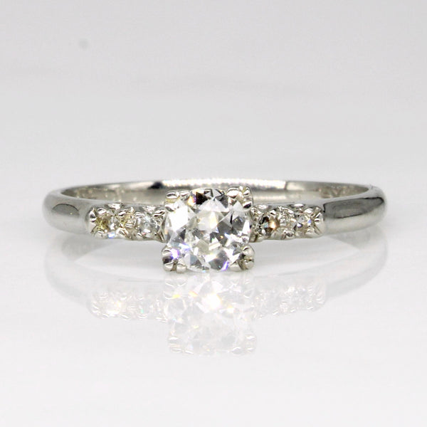 Diamond Engagement Ring | 0.35ctw | SZ 6.25 |