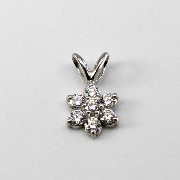 Cluster Diamond Pendant | 0.21ctw |