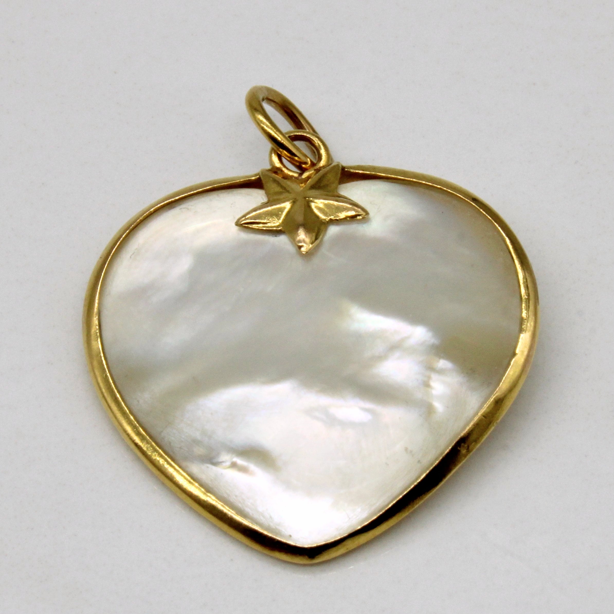 Mother of Pearl Heart Pedant | 17.00ct |