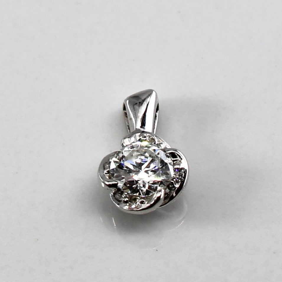 Pendentif Diamant Solitaire | 0,31 ct |