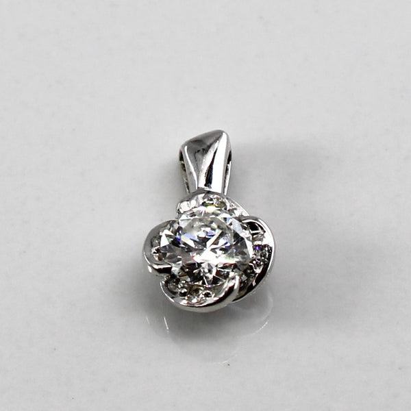 Solitaire Diamond Pendant | 0.31ct |