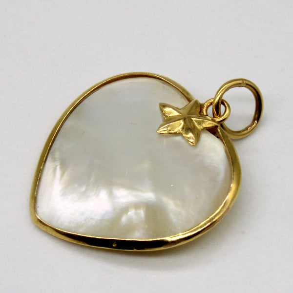 Mother of Pearl Heart Pedant | 17.00ct |