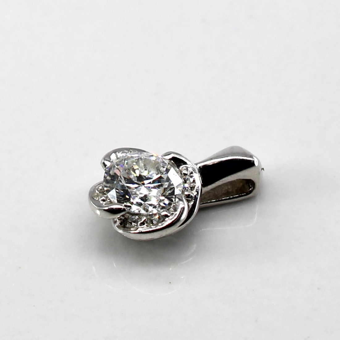 Pendentif Diamant Solitaire | 0,31 ct |