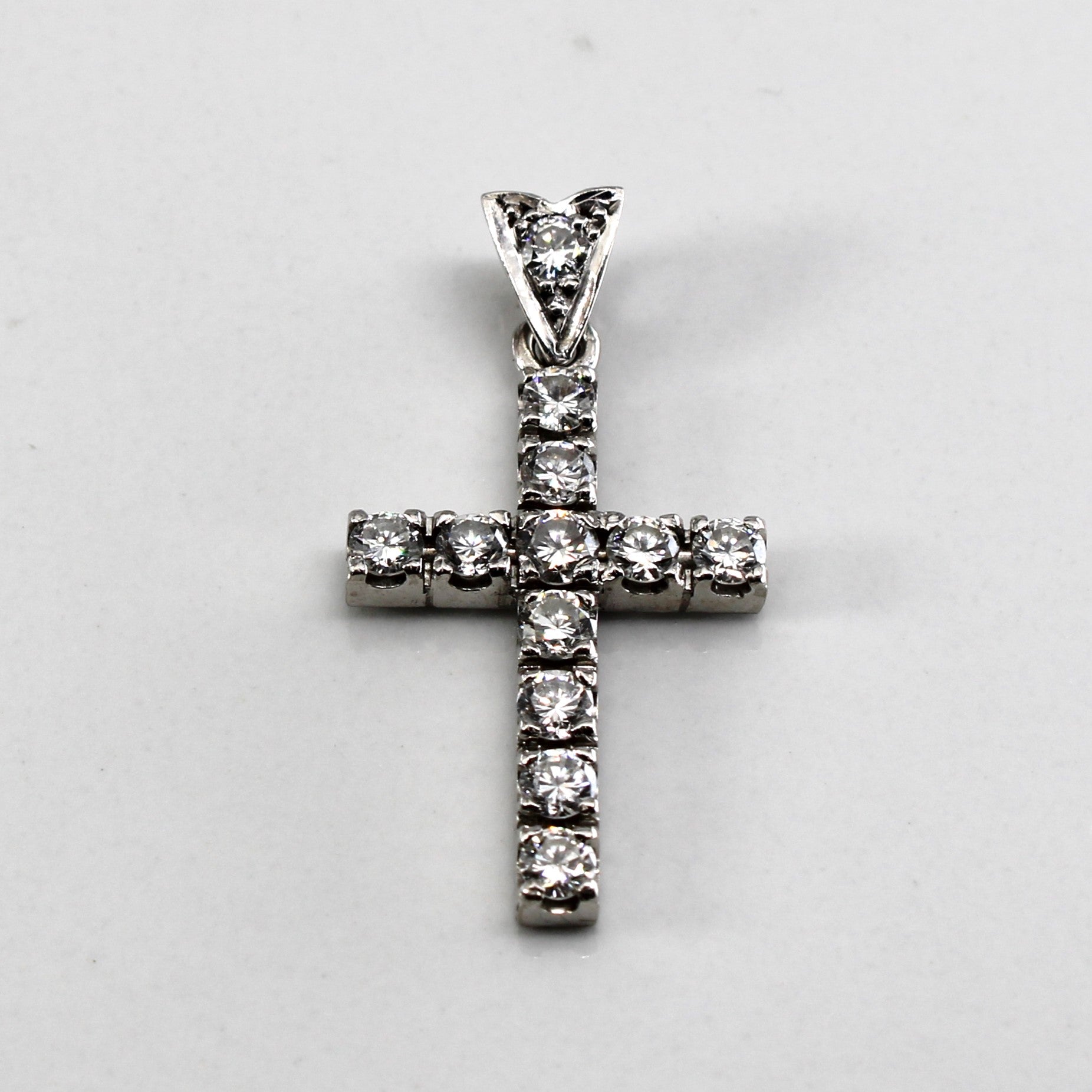 Cross Diamond Pendant | 0.89ctw |