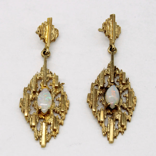 Opal Drop Earrings | 0.60ctw |