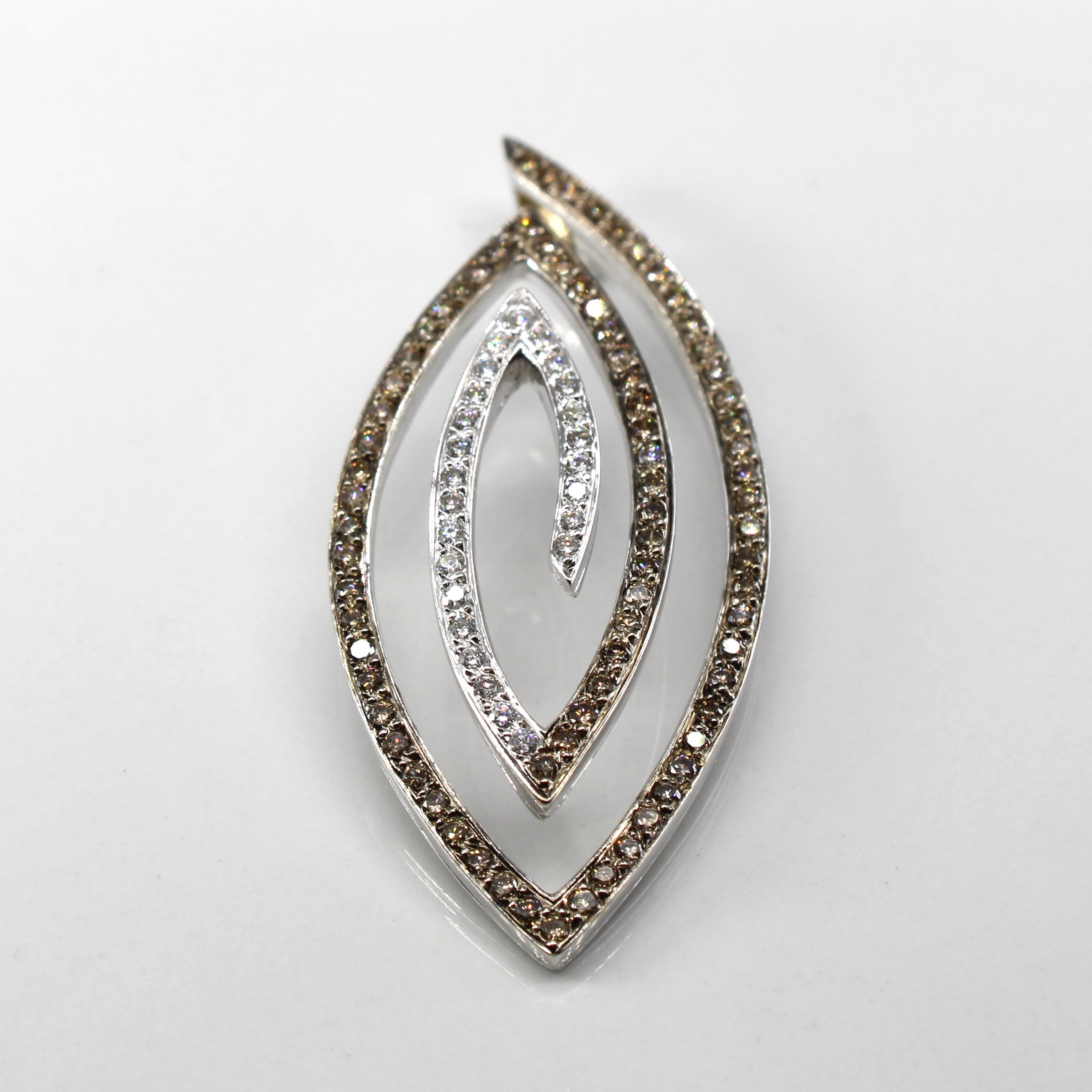 Pave Diamond Journey Pendant | 1.55ctw |