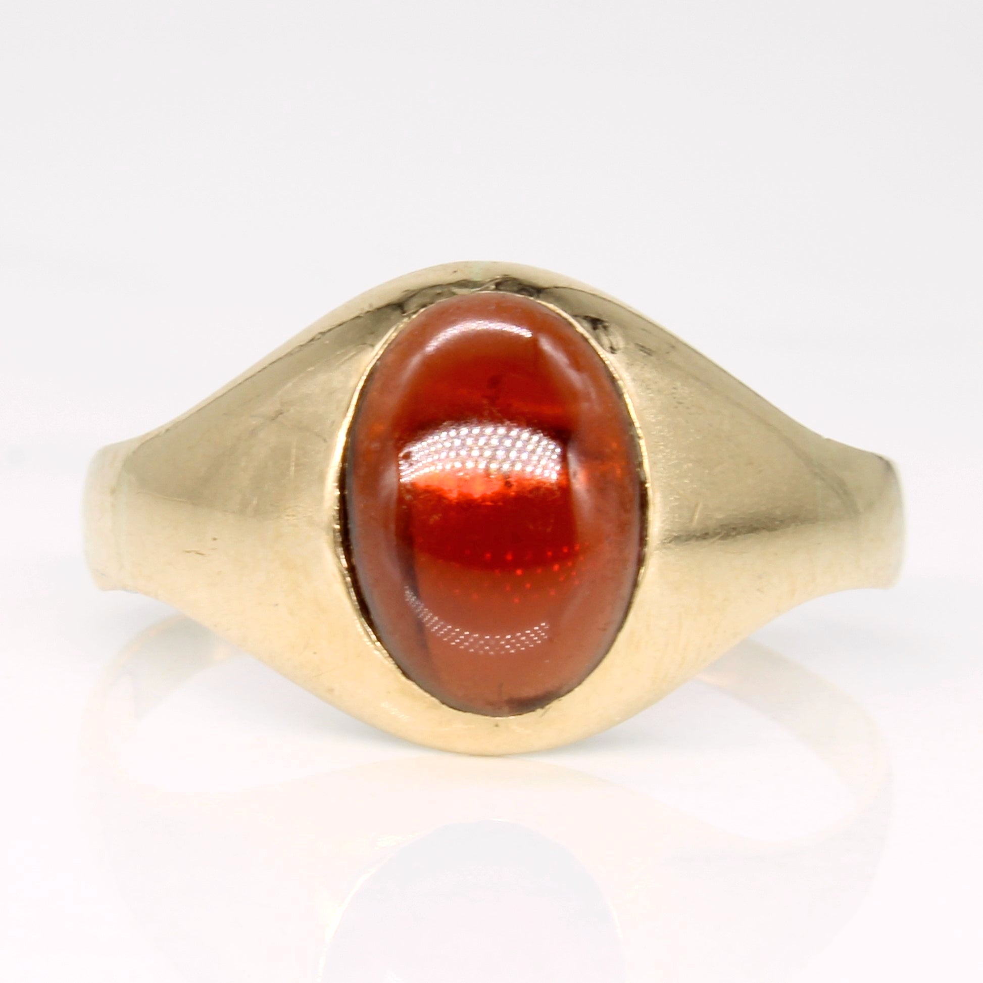 Vintage Garnet Cocktail Ring | 2.25ct | SZ 8.5 |