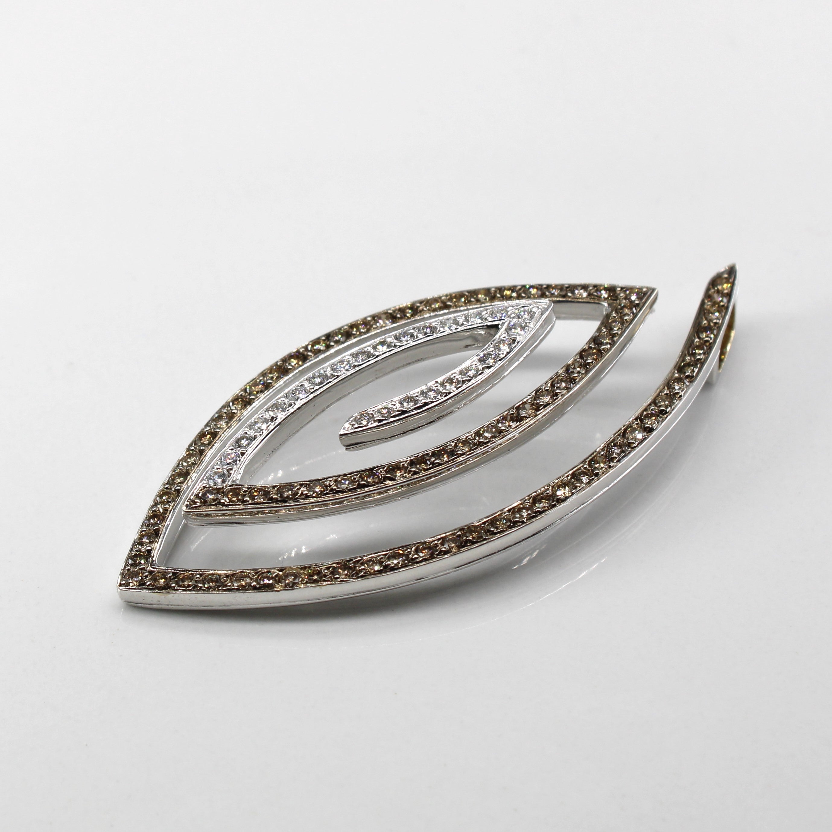 Pave Diamond Journey Pendant | 1.55ctw |