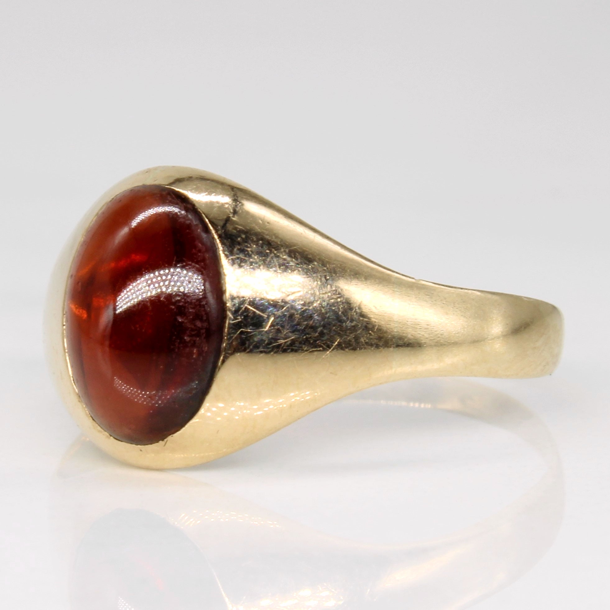 Vintage Garnet Cocktail Ring | 2.25ct | SZ 8.5 |
