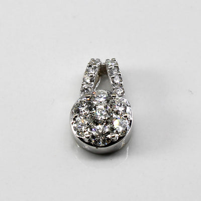 Cluster Diamond Pendant | 0.95ctw |