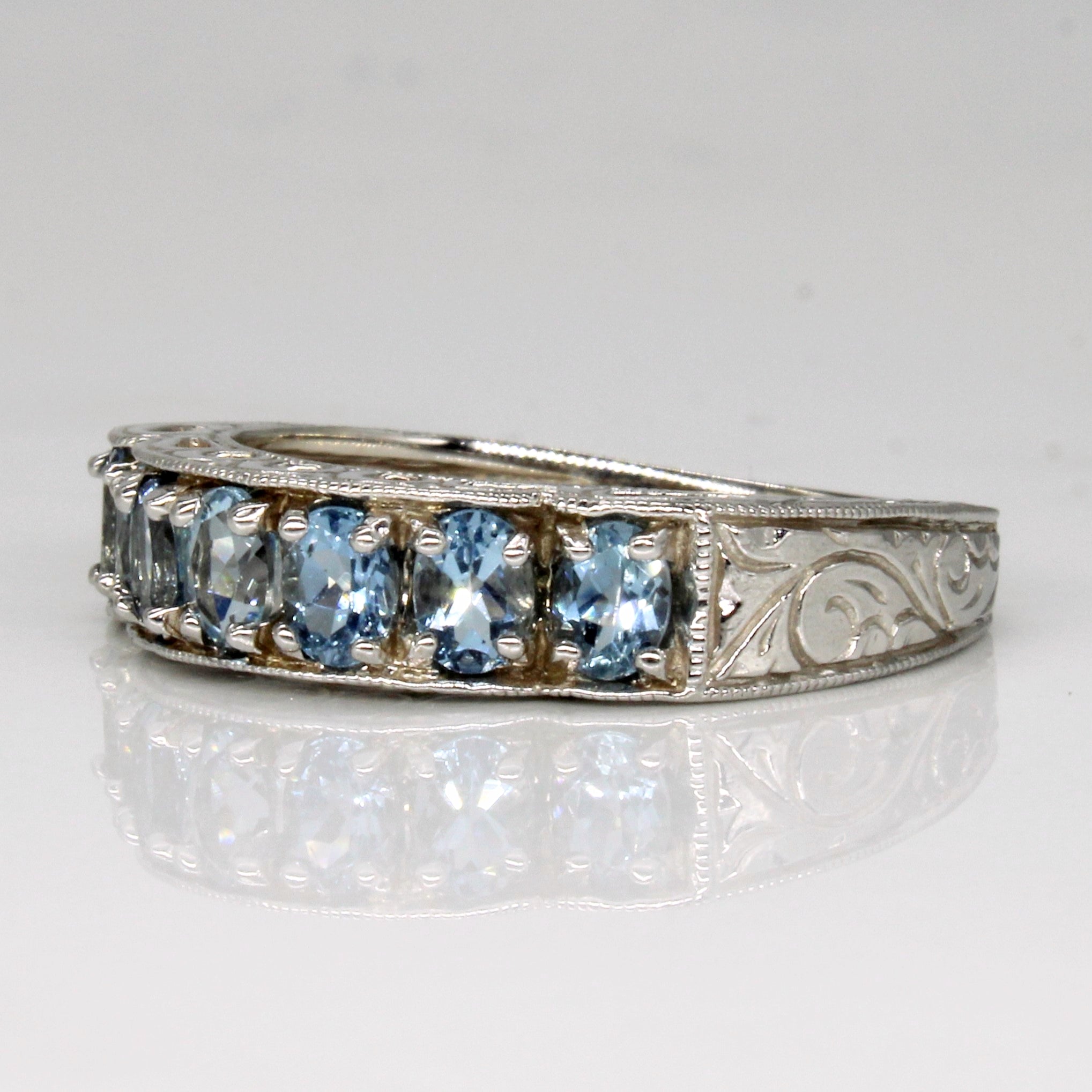 Aquamarine Ring | 1.00ctw | SZ 9 |