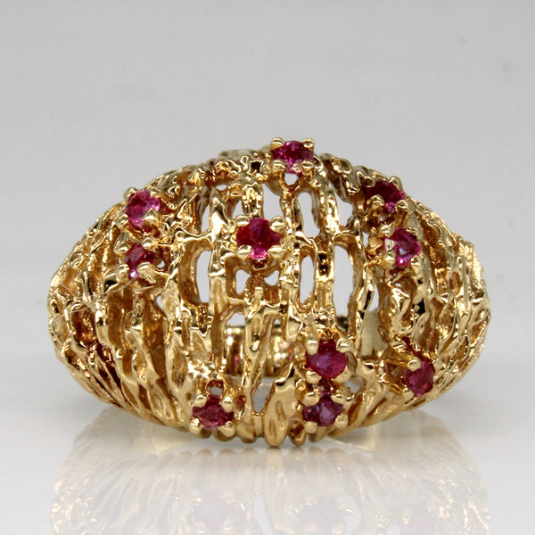 Ruby Cocktail Ring | 0.30ctw | SZ 6 |