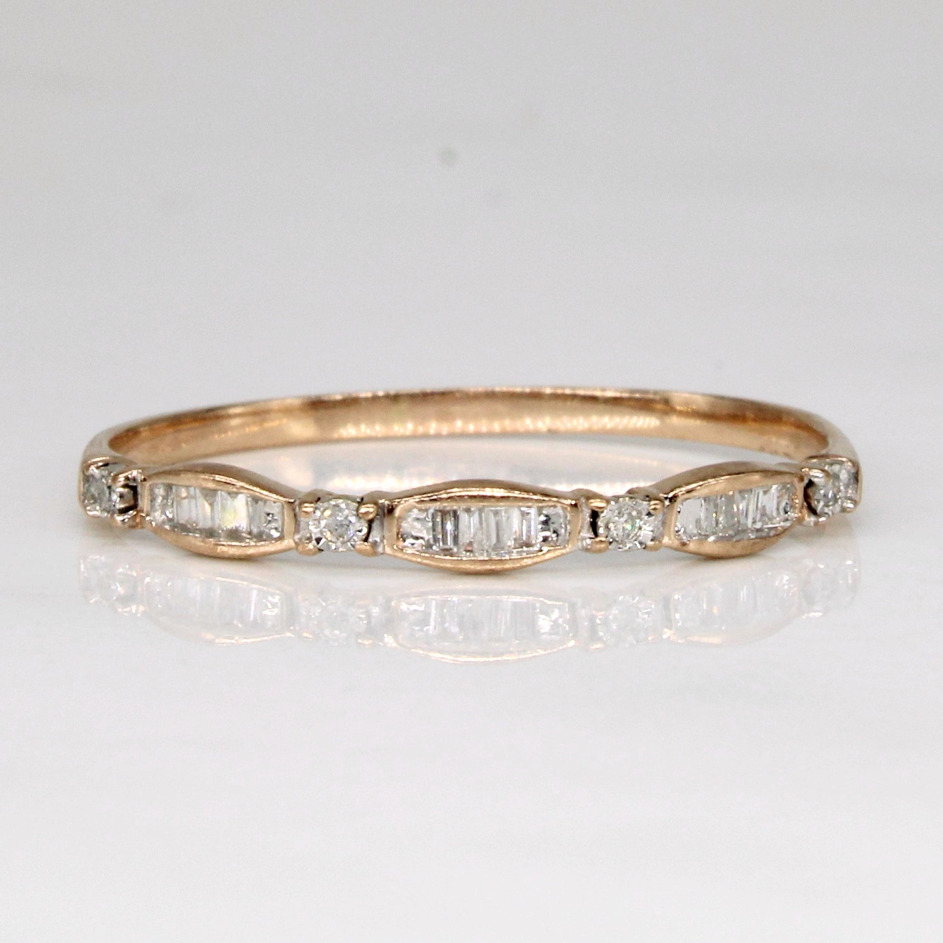 Bague en diamant | 0,05 ct | Taille 8 |