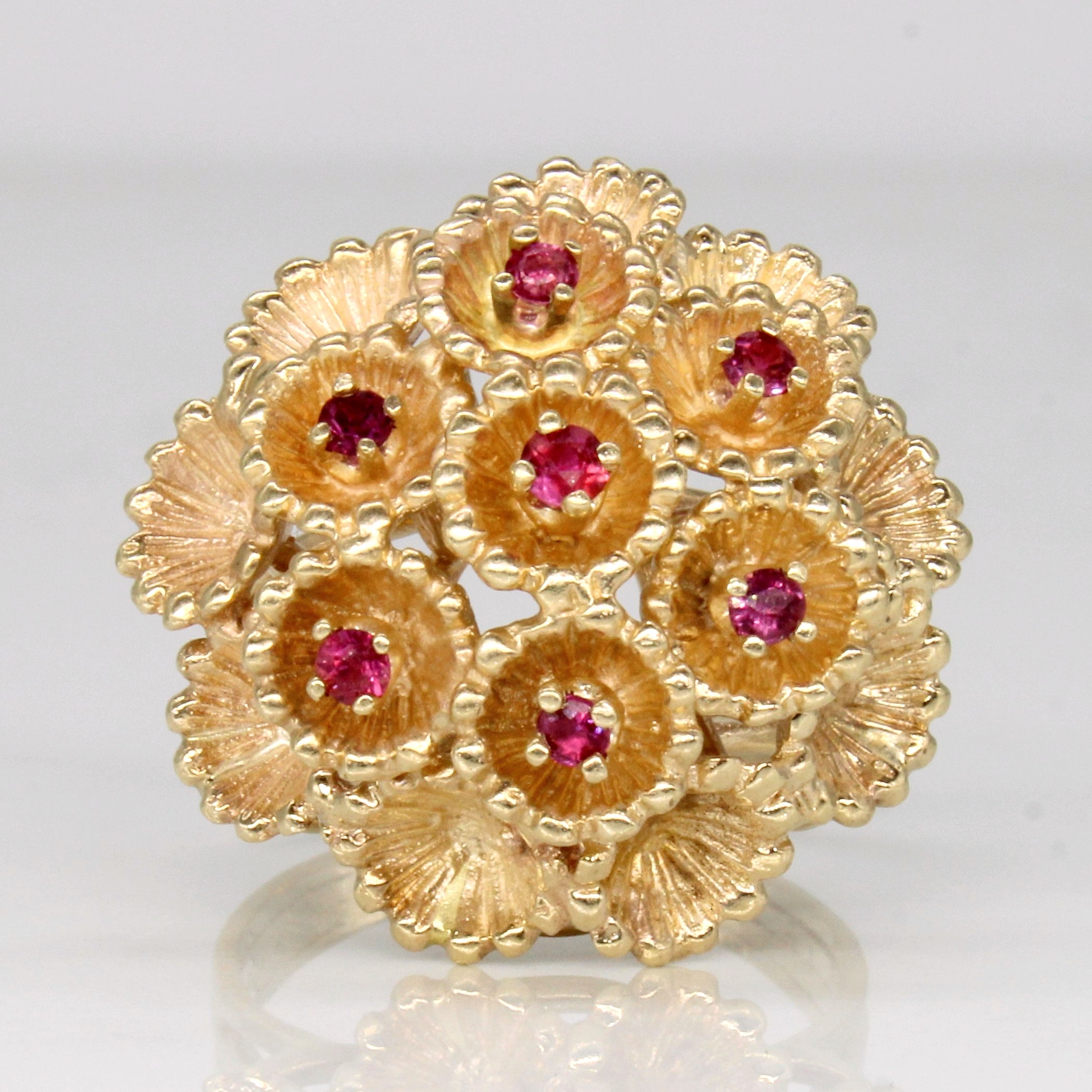Ruby Cocktail Ring | 0.38ctw | SZ 7.75 |