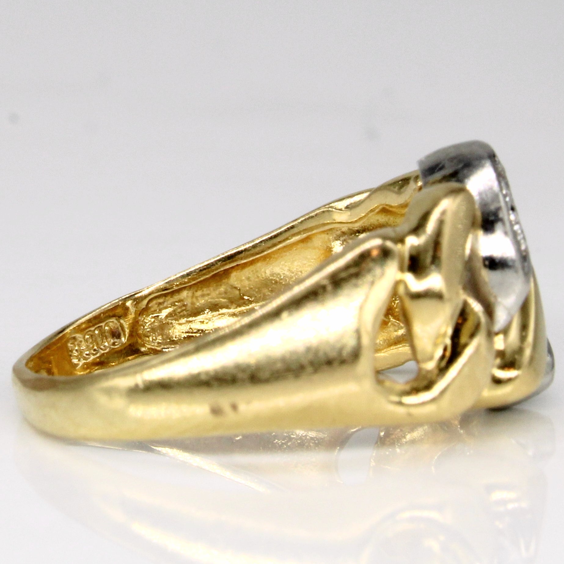 Diamond Link Ring | 0.02ctw | SZ 5.75 |