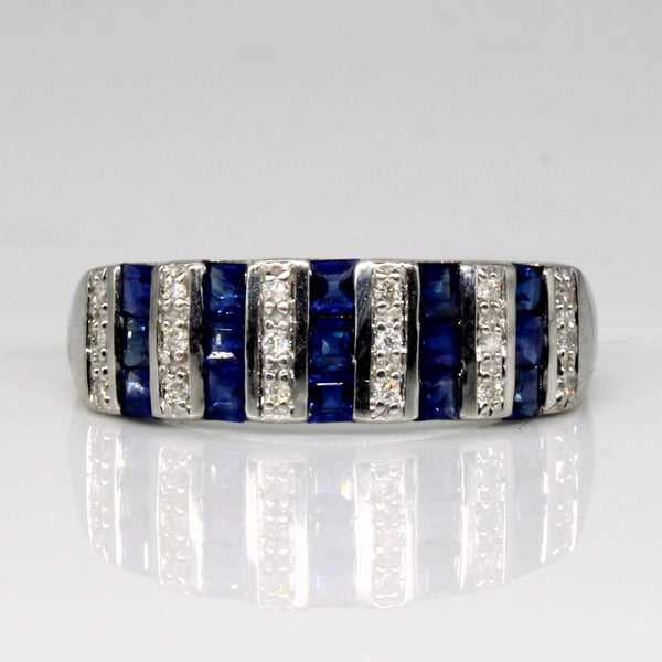 Sapphire & Diamond Ring | 0.45ctw, 0.05ctw | SZ 7.25 |