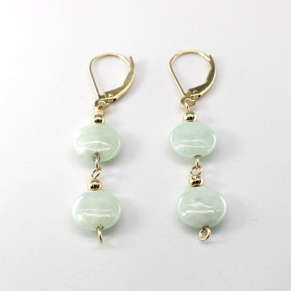 Dangle Jadeite Earrings | 8.00ctw |