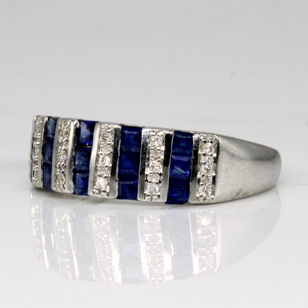 Sapphire & Diamond Ring | 0.45ctw, 0.05ctw | SZ 7.25 |
