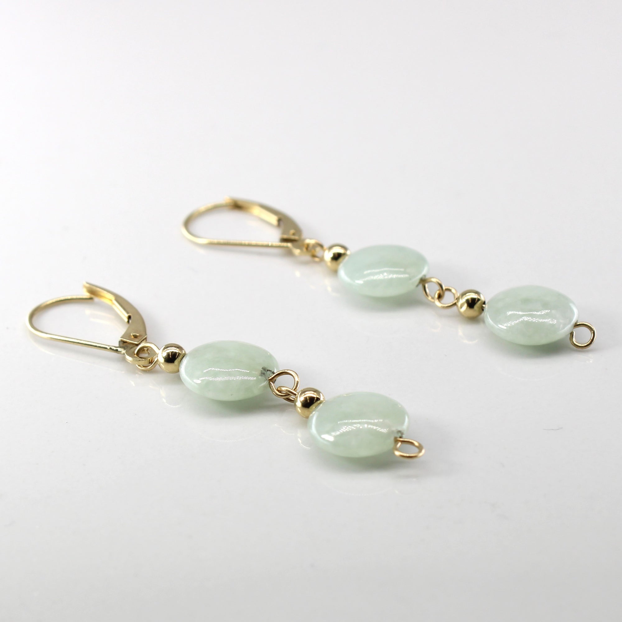 Dangle Jadeite Earrings | 8.00ctw |