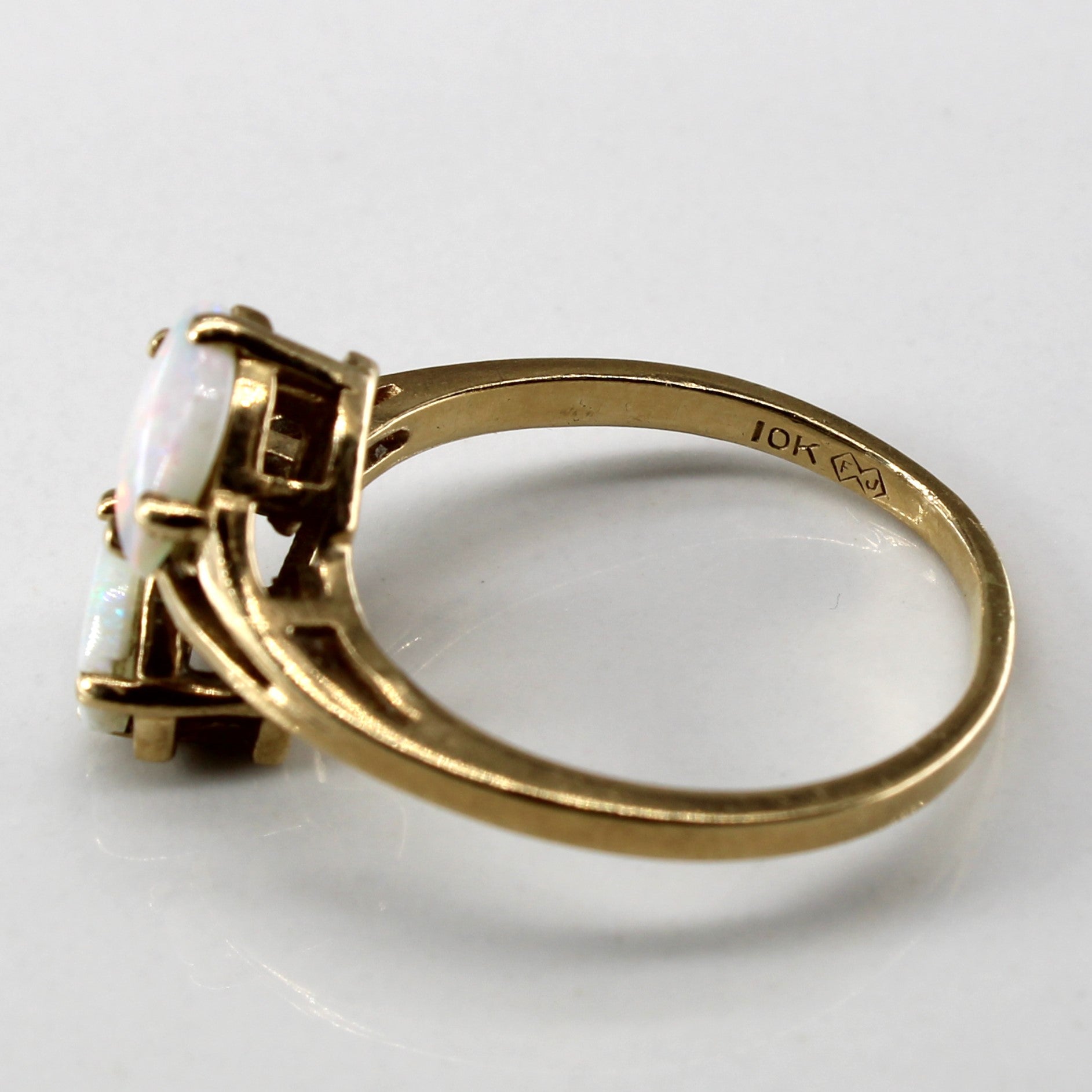 Bague en opale contournée | 0,50 ct | Taille 7 | 