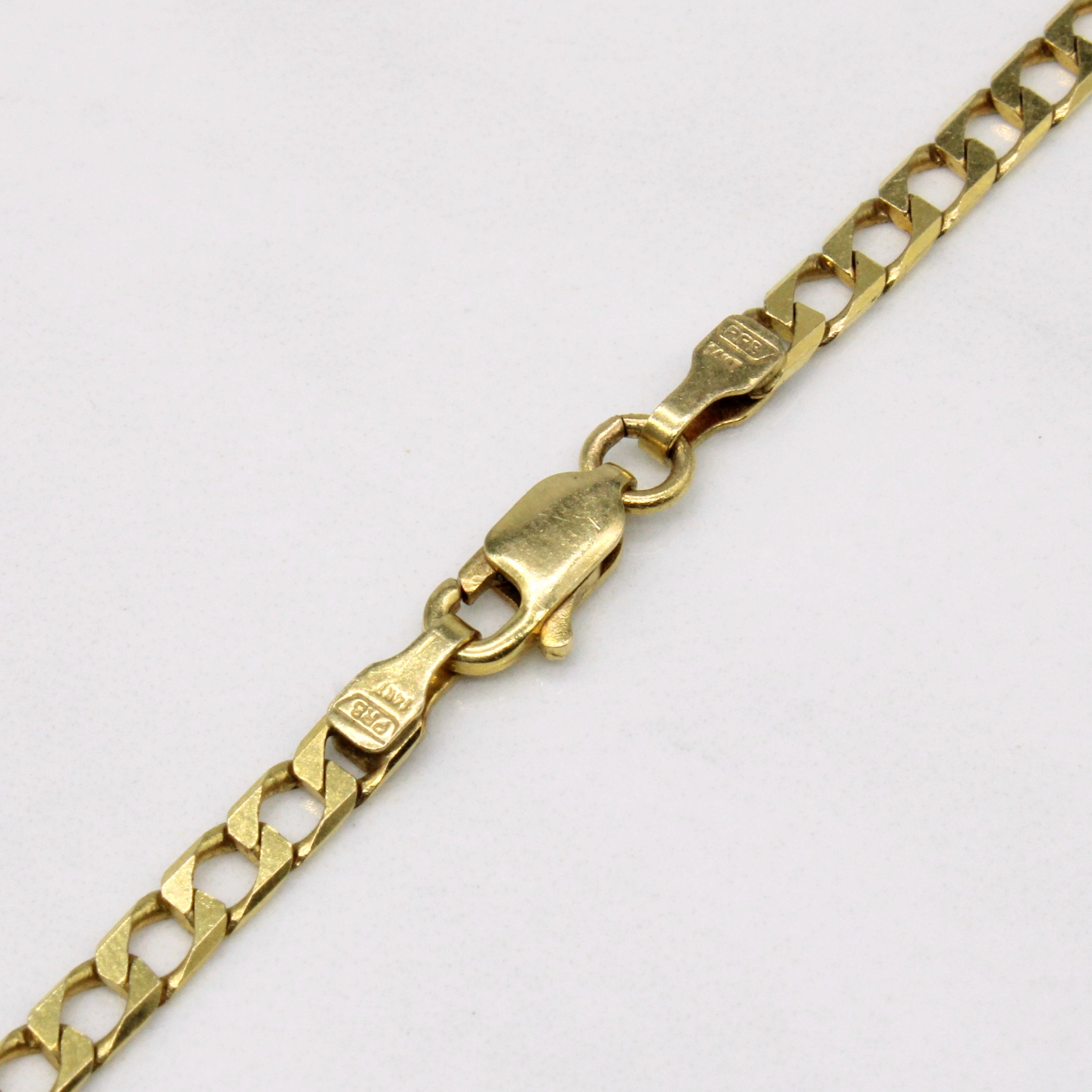 Sapphire & Diamond Pendant Necklace | 2.50ct, 0.04ctw | 17" |