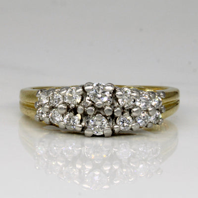 Cluster Set Diamond Ring | 0.42ctw | SZ 7.25 |