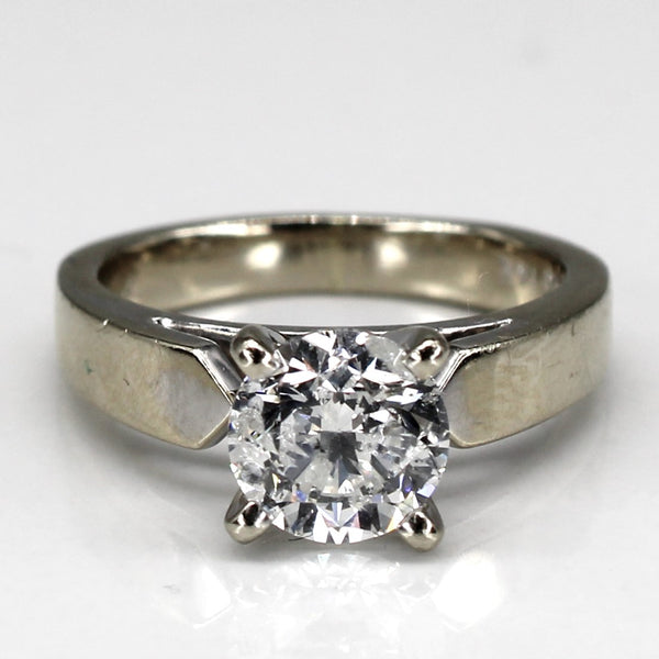 Prong Set Solitaire Diamond Ring | 1.24ct | SZ 4.25 |