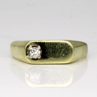 Diamond Bar Ring | 0.09ct | SZ 9.5 |